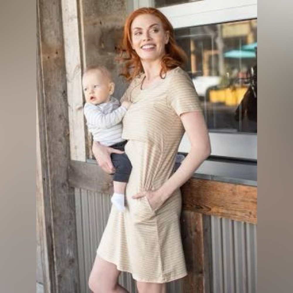 Kindred Bravely Eleanora Soft Bamboo Maternity & Nursing Dress
